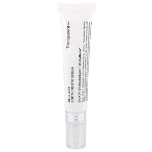 Transparent Lab - De-Bloat Soothing Eye Serum, 15ml - kojące serum pod oczy z kofeiną