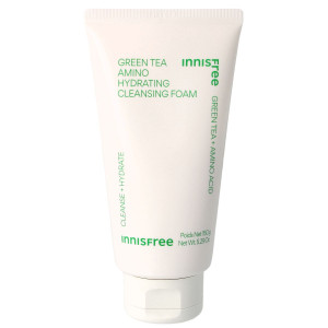 INNISFREE - GREEN TEA AMINO CLEANSING FOAM, 150g - Pianka oczyszczająca do mycia twarzy