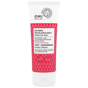 OMI - Szybko wchłaniający krem do rąk VEGAN, 75ml