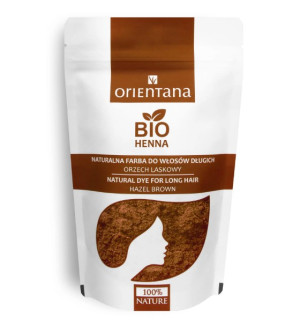 ORIENTANA - Bio henna orzech laskowy, 100g