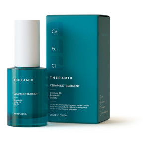 THERAMID - CERAMIDE TREATMENT – regenerująca terapia ceramidowa (3%), z ektoiną (1%) i CICA (1%), 30ml