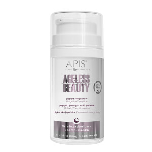 APIS - AGELESS BEAUTY WITH PROGELINE wielozadaniowa kremo-maska na noc z progeliną, 50ml