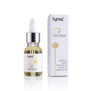 Lynia - Łagodzące serum lipidowe z witaminami C i F, 15ml