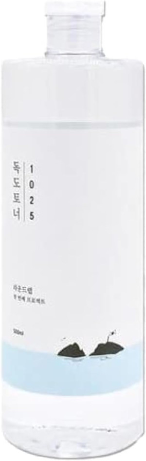 Round Lab - 1025 Dokdo Toner, 500ml - wygładzający tonik do twarzy
