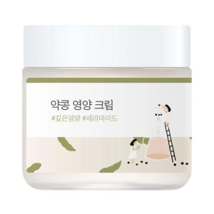Round Lab - Soybean Nourishing Cream, 80ml - odżywczy krem do twarzy