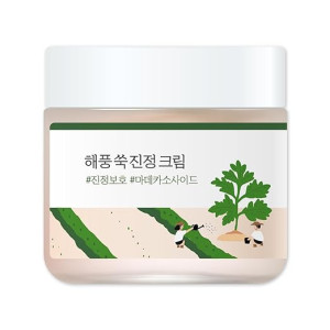 Round Lab - Mugwort Calming Cream, 80ml - łagodzący krem do twarzy