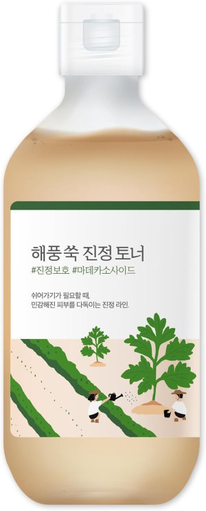 Round Lab - Mugwort Calming Toner, 300ml - kojąco-nawilżajacy toner do twarzy