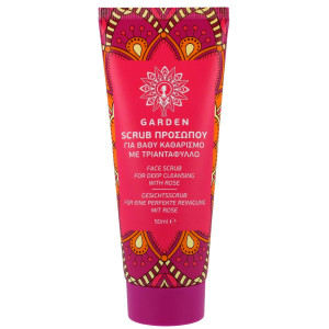 GARDEN - Face Scrub For Deep Cleansing With Rose, 50 ml - peeling do twarzy z różą