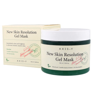 AXIS-Y - NEW SKIN RESOLUTION GEL MASK, 100ml - odżywcza maska do twarzy
