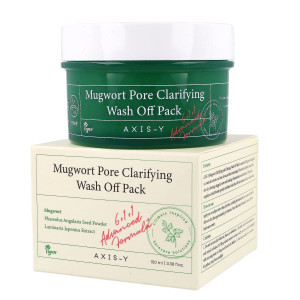 AXIS-Y - MUGWORT PORE CLARIFYING WASH OFF PACK, 100ml - oczyszczająca maska do twarzy