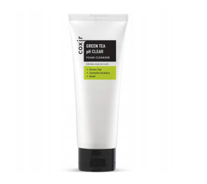COXIR - Greentea pH Clear Cleanser, Pianka oczyszczająca z Zieloną Herbatą, 150ml