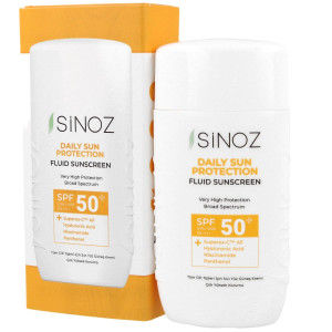 Sinoz - Daily Sun Protect Fluid Sunscreen SPF50+ / PA++++, 50ml
