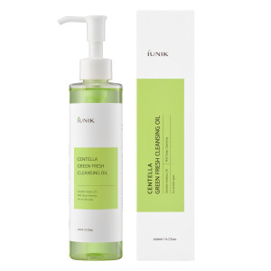 iUNIK - Centella Green Fresh Cleansing Oil, 200 ml - olejek do demakijażu