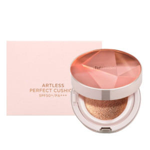 HEIMISH - Artless Perfect Cushion 21 Light Beige SPF 50+ PA+++, 2x13g - podkład w formie cushion w odcieniu jasnego beżu