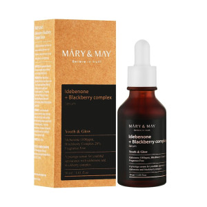 Mary&May - Idebenone + Blackberry Complex Serum, 30ml - serum o silnym działaniu antyoksydacyjnym