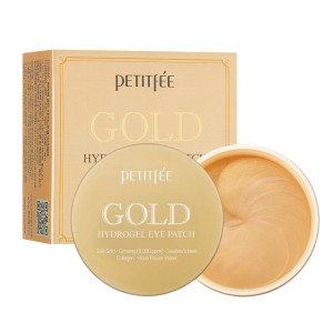 Petitfee - Gold Hydrogel Eye Patch, 60szt. - hydrożelowe płatki pod oczy ze złotem