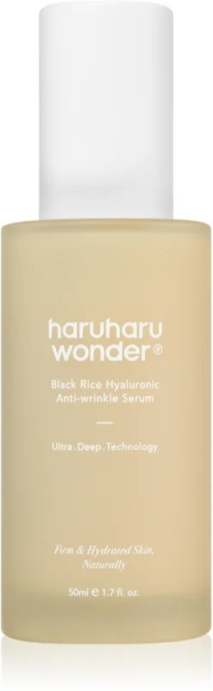 HaruHaru Wonder - Black Rice Hyaluronic Anti-wrinkle Serum, 50ml - Przeciwzmarszczkowe serum do twarzy