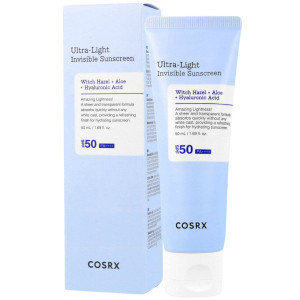 COSRX - Ultra Light Invisible Sunscreen SPF50 PA++++, 50ml - nawilżający krem przeciwsłoneczny