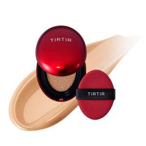 TIRTIR - Mask Fit Red Mini Cushion 27C Cool Beige, 4.5g - podkład w formie cushion, najciemniejszy odcień z chłodnymi tonami, wersja mini