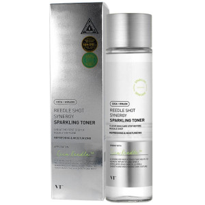 VT Cosmetics - Reedle Shot Synergy Sparkling Toner, 150ml - wygładzający tonik do twarzy z peptydami