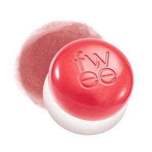 FWEE - Lip&Cheek Blurry Pudding Pot CR04 Seventeen, 5g - pudding do makijażu ust i policzków w odcieniu ciepłym brzoskwiniowym