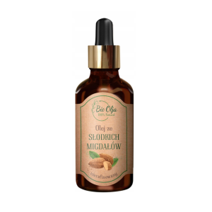 BIO OLJA - Olej ze słodkich migdałów zimnotłoczony, nierafinowany, 50ml