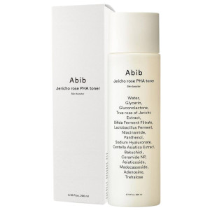 Abib - Jericho Rose PHA Toner Skin Booster, 200 ml - nawilżająco-złuszczający tonik do twarzy
