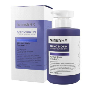 HEIMISH - RX Amino Biotin Revitalizing Shampoo, 400ml - rewitalizujący szampon do włosów