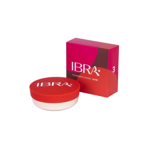 IBRA Makeup - Sypki puder transparentny Nr.3, 12g