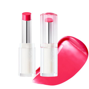 CLIO - Crystal Glam Balm 03 Honey Cherry, 3.2g - nawilżający balsam do ust w odcieniu wiśniowym