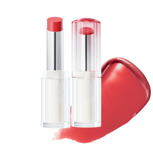 CLIO - Crystal Glam Balm 04 Honey Apple, 3.2g - nawilżający balsam do ust w odcieniu czerwieni