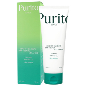 PURITO SEOUL - Mighty Bamboo Panthenol Cleanser, Nawilżający żel do mycia twarzy, 150ml
