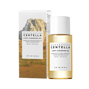 SKIN1004 - Madagascar Centella Light Cleansing Oil, Lekki olejek myjący do twarzy z wąkrotą azjatycką, 30ml