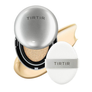 TIRTIR - Mask Fit Aura Cushion 21W Natural Ivory, 18g - rozświetlający podkład w formie cushion, jasny odcień z neutralnymi tonami
