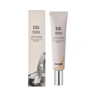 HEIMISH - Moringa Ceramide BB Cream 21C Light Beige SPF 30 PA++, 30g - nawilżająco-odżywczy krem BB z ceramidami, chłodny jasny beż