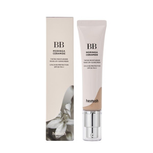 HEIMISH - Moringa Ceramide BB Cream 25N Medium SPF 30 PA++, 30g - nawilżająco-odżywczy krem BB z ceramidami, neutralny średni beż