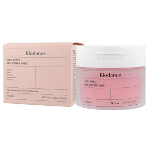 BIODANCE - Collagen Gel Toner Pads, 60szt - kolagenowe płatki do twarzy
