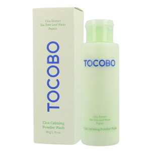 TOCOBO - Cica Calming Powder Wash, 50g - delikatny puder do mycia twarzy
