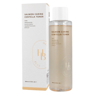 HEVEBLUE - Salmon Caring Centella Toner, 200 ml - kojący tonik do twarzy