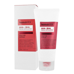 HEIMISH - RX AHA + BHA Facial Exfoliator Enzyme Scrub, 130ml - enzymatyczny peeling do twarzy