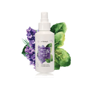 e-FIORE - Hydrolat z kwiatów melisy i lawendy, 100ml