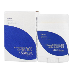 ISNTREE - Hyaluronic acid airy sun stick, 22g - nawilżający sztyft przeciwsłoneczny