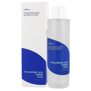 ISNTREE - Hyaluronic Acid Toner Plus, 200ml - Odżywczo-nawilżający tonik do twarzy