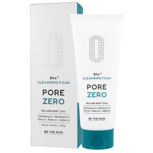Be The Skin - BHA+ PORE ZERO Cleansing Foam, 150g - pianka oczyszczająca z kwasami BHA