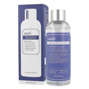 KLAIRS - Supple Preparation Unscented Toner, 180ml - nawilżający tonik do twarzy