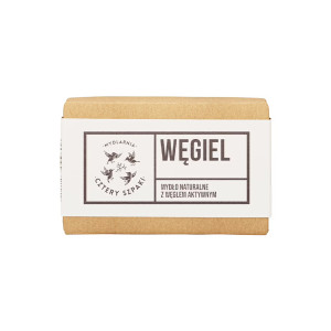 CZTERY SZPAKI - Mydło węglowe, 110g