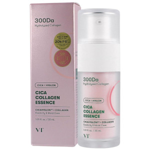 VT COSMETICS - Cica Collagen Essence, 30ml - ujędrniająca esencja do twarzy