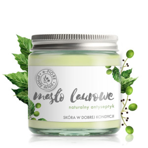 e-FIORE - Masło Naturalne LAUROWE z czarnuszką antyseptyczne na problemy skórne, 120ml