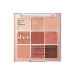 Dasique - Shadow Palette #02 Rose Petal, 7g - paleta 9 cieni do powiek w odcieniach różu i brązu