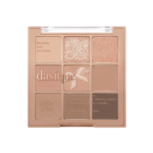 Dasique - Shadow Palette #24 Muted Nuts, 7.5g - paleta 9 cieni do powiek w odcieniach nude